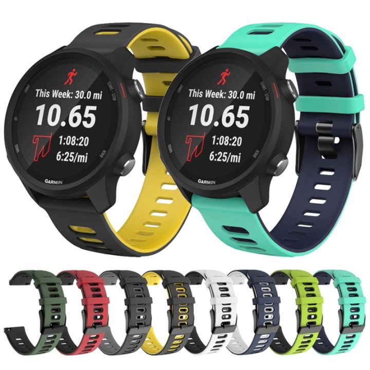 Watch%20Strap%2022mm%20For%20Huawei%20Watch%20GT2e%2046mm%20Silicone%20Watch%20Band(Black+Yellow)%20-%20Image%204