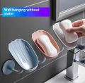 Wall-Mounted Countertop Dual-Purpose Soap Box.