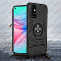 Auroras For Infinix Note 8 Cover Shockproof Rhinoceros Armor Case With Ring Magnetism Holder Cover For Infinix Note 8 Case. 