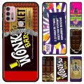 Wonka Ticket Gold Chocolate Case For Motorola G30 G50 G60 One Fusion+ G9 Plus G8 Power Lite E6s Edge 20 Lite Phone Cover Shell.
