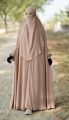 Khimar Abaya Set for Women | Islamic Modest Dress | Full Body Cover Prayer Dress | Muslim Ladies Abaya. 