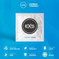 EXS  Nano Thin Condom for Men | Single 3pcs Pack | UK | EXS Ribbed, Cola, Snug, Glow, Delay 3pcs Condom - Choose Before Order. 