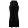 Wide Leg Pants For Women Trousers Solid Casual High Waisted Wide Leg Palazzo Trousers Women's Pants Sweat Pants For Womens. 