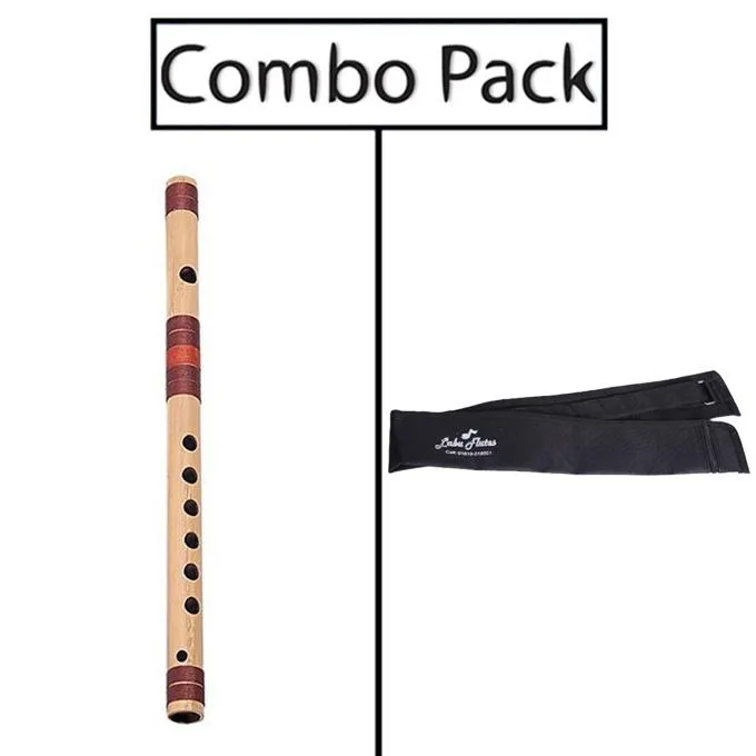 Combo%20of%20F%20Sharp%20Medium%20Bamboo%20Flute%20and%20Flute%20Bag%20-%20Natural%20Bamboo%20-%20Image%202