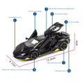 1:32 Lamborghini Centenario LP770-4 Diecast Car Model Kids Children Toy Metal Car Alloy Car with light and sound. 
