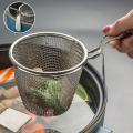 Stainless Steel Noodles Colander Mesh Strainer Pasta Basket Noodle Basket. 