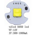 【Alizeker Mall】10PCS 10W 12V 1A tdled Ceramic Cold White Warm High Power LED Emitter Diode instead CREE XML XM-L T6 LED for DIY. 