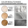 Gray Color Hair Dye Cream Unisex Smoky Gray Punk Style 100ml Silver Permanent Hair Dye Unisex Hair Color Creams Light X9v9.