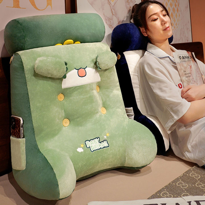 Bedside upholstery, large backrest, waist support, back cushion, dormitory bed backrest, office pillows, tatami mat sofa cushions