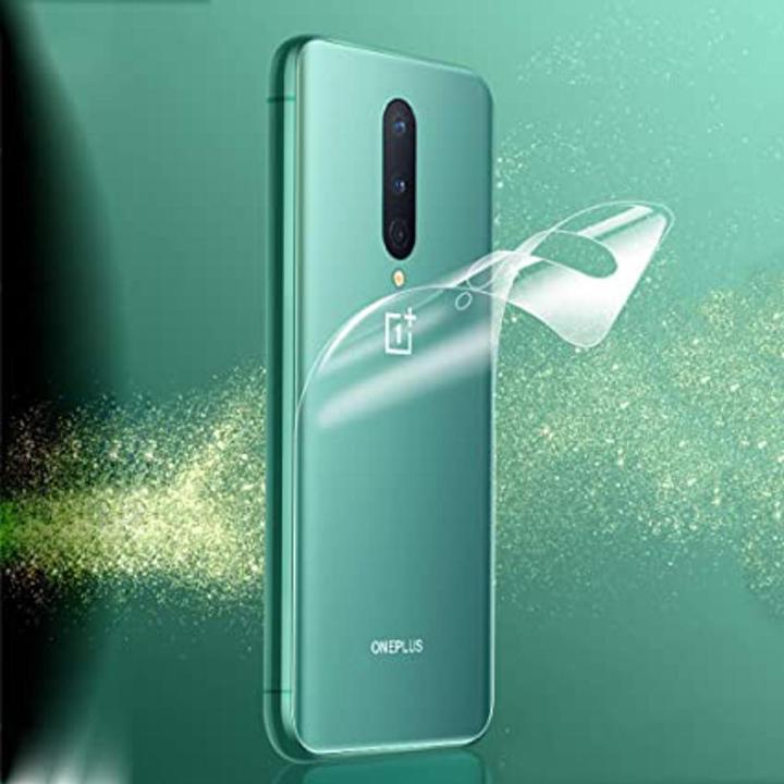 OnePlus 8 (1+8) - Clear Back Poly Sticker