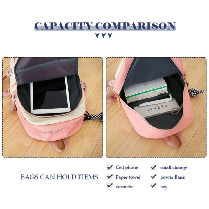 New%20Fashion%20Sets%20Children's%20School%20Backpack%20Cute%20Women's%20Bagpack%20Bookbag%20Laptop%20Bag%20For%20Teens%20Girls%20Students%20Bag%20Rucksack%205%20s%20-%20Image%205