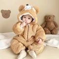 Teddy Bear Premium Baby winter Bodysuit. 