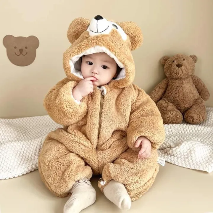 Teddy%20Bear%20Premium%20Baby%20winter%20Bodysuit%20-%20Image%202