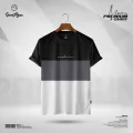GoodMan Tshirt for Men Summer Cotton Fabric Premium Quality Short Sleeve Style Available in Black Color.