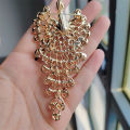 Peacock Corsage High-end Rhinestone Brooch Clothing Accessories. 