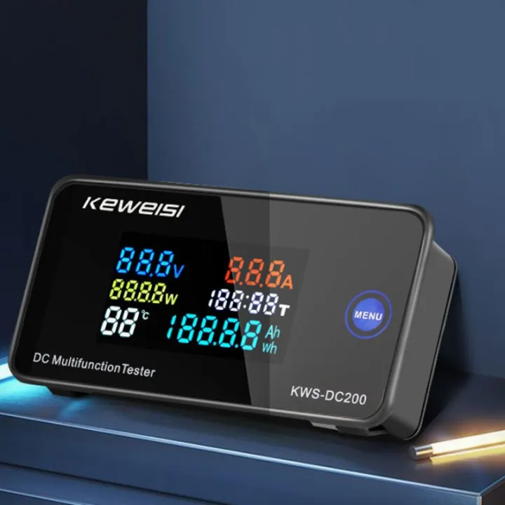 KEWEISI%20DC%200-200V%20Voltmeter%20Ammeter%20KWS%20Power%20Energy%20Meter%20LED%20Digital%20DC%20Wattmeter%20Electric%20Meter,10A%20-%20Image%206