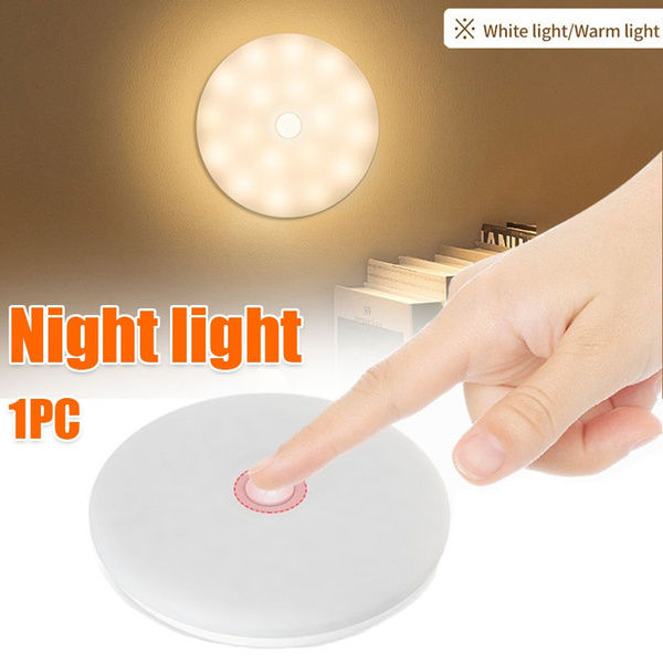 1Pc 18LEDs Night Light for Bathroom Wardrobe Cupboard Toilet Kitchen Hallway Battery Powered