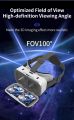 VR Shinecon SC-G15 3D Virtual Reality Box Gaming Glasses Headset for 4.5-7 inch Smartphones. 