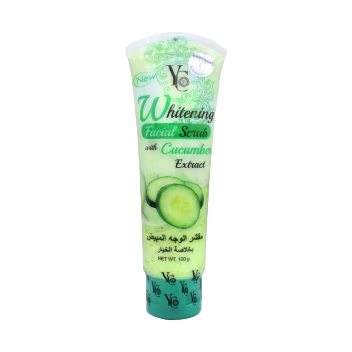 International%20Thailand%20product%20Skin%20care%20YC%20Whitening%20Cucumber%20Extract%20face%20Scrub%20used%20for%20male/female%20-%20100%20gm%20-%20Image%202
