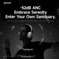 Picun F8 Pro ANC Wireless Headphones Head Tracking 3D Spatial Audio -52dB ANC HIFI Bluetooth Headset ENC HD Mic Low-Latency APP.