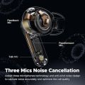 SoundPEATS Capsule 3 Pro Earbuds Futuristic Translucent Bluetooth 5.3 Wireless Earphones LDAC 6 Mic 43dB Hybrid Noise-Cancellation Gaming Mode Up to 8 hours Playtime.