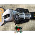 INGCO 12" Adjustable wrench With Unique design two tone soft handle HADW131128. 