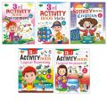 3rd Activity Book Complete Set Of 5 Books For 5+ Years Math, English, Logical Reasoning, General Awareness, Environment. 