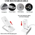 USB Rechargeable Book Light,for Kids Reading in Bed,LED Clip on Book Reading Lamp for Eye Care At Night Bookworms Travel. 