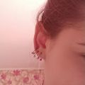 10/20pc Acrylic Nose Septum Ring Eyebrow Rings Lip Helix Ear Cartilage Piercing Circular Barbell Horseshoe Stud Body Jewelry 16G.