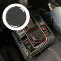 for Mazda CX-30 CX30 2020 2021 Stainless Steel Black Gear Shift Panel Button Switch Cover Trim Car Styling. 