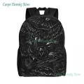 Raven Rage Backpacks for Men Women School College Students Bookbag Fits 15 Inch Laptop Halloween Witch Gothic Scary Crow Bags. 