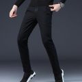 Autumn and Winter Men's Cotton and Linen Casual Pants Men's Youth Slim Fit Slim-Fit Straight-Leg Pants Korean Style Trendy Loose Long Pants Men. 