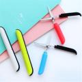 Folding Scissors Anti Cutter stainless Scissor Stationery Paper cut Office Student School. 