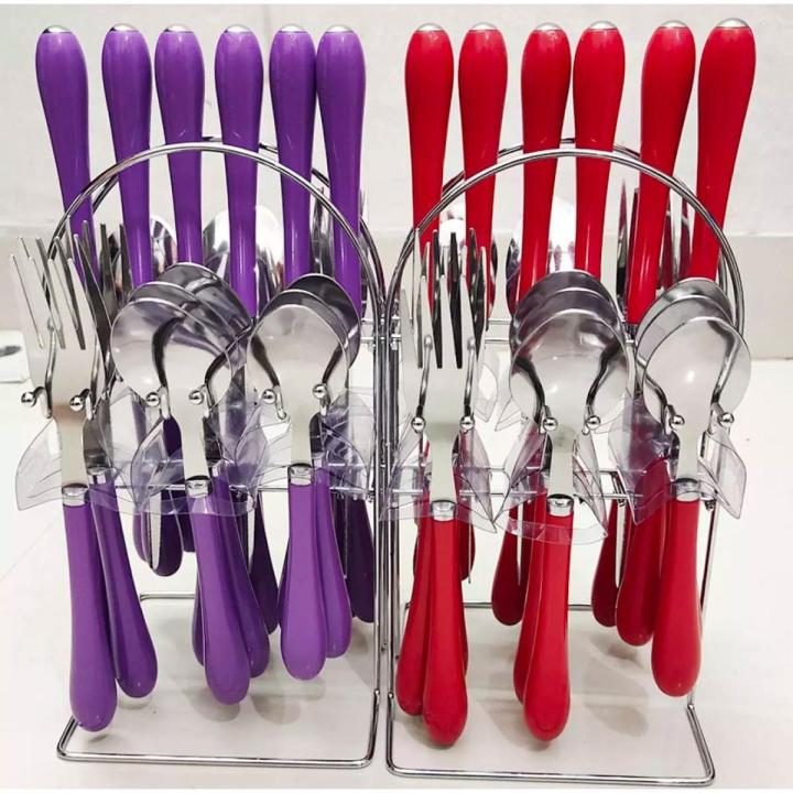 Cutlery Set/Spoon Set -24 pcs-Stainless Steel
