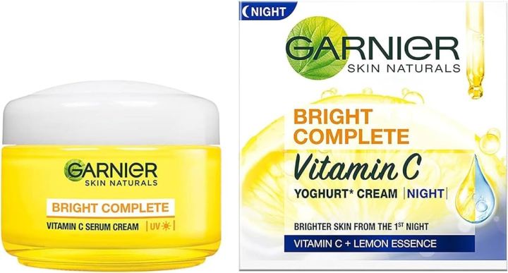 Indian product Skin care  Bright complete Vitamin C Night Cream Used for male/female - 40 gm