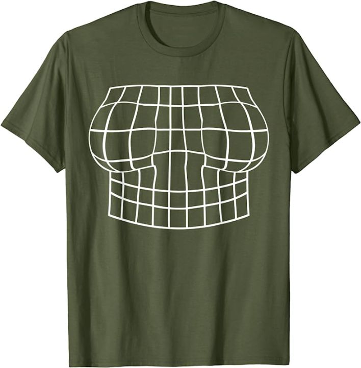 Magnified%20Chest%20Optical%20Illusion%20Grid%20Boobs%203D%20Graphics%20Idea%20T-Shirt%20-%20Image%202