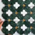 Marble Wall Tiles Flowers Mosaic Wall Tiles for Laundry Room Kitchen Bedroom. 