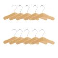 Wooden Baby Hangers,Kids Hangers,Notched Shoulder Design for Children Clothes,Decoration Hanger,10 Pack,Medium.
