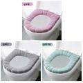 1PC Warm Comfy Toilet Seat Cover Bathroom Toilet Seat Closestool Washable Soft Warmer Mat Cover Pad Cushion Tapa WC Mat F1128. 