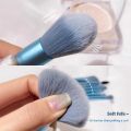 8Pcs/set Makeup Brushes Travel Make Up Brush Kit Mini Cosmetic Brushes for Face Foundation Blush Eye Shadow Powder Blusher Eyelash Brush Make Up Tools.
