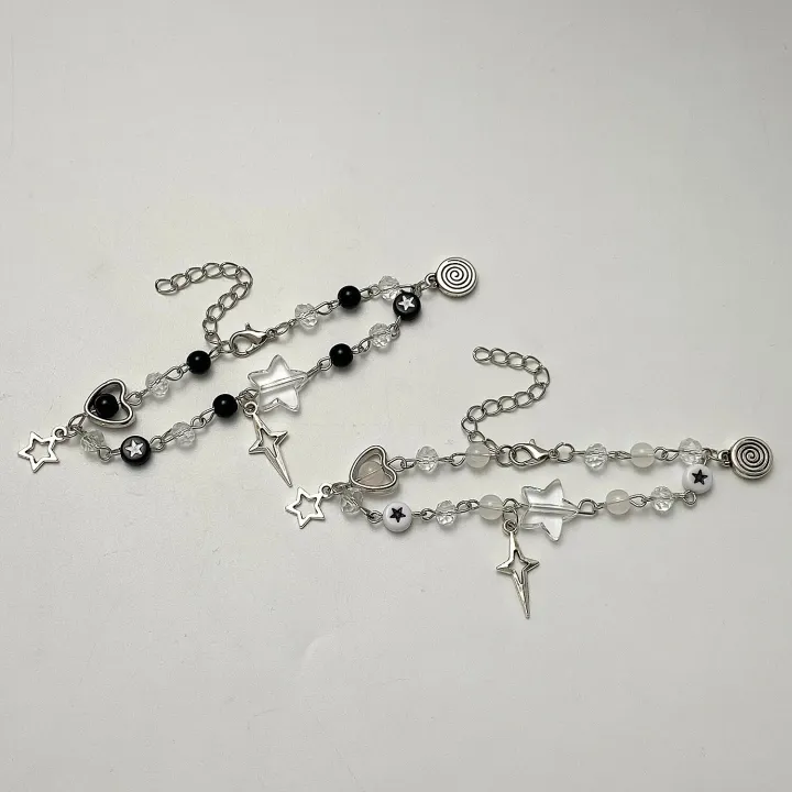 New%20Tredny%20Y2K%20Couple%20Bracelets%20TV%20Girl%20Matching%20Bracelets%20Who%20Really%20Cares%20Album%20Inspired%20Beads%20Bracelet%20Friends%20Jewelry%20Gift%20-%20Image%204