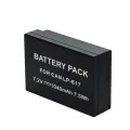 Original LP-E17 Battery 1040mAh Rechargeable Batteries For Canon LPE17 EOS RP 200D 250D M3 M5 M6 750D T6i T6s 800D 8000D Camera. 