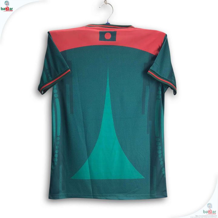 Bangladesh%20Fan%20Premium%20Football%20Jersey%20For%20Men%20-%20B-D%20Half%20Sleeve%20Home%20Jersey%20-%20Bangladesh%20Fan%20Home%20Jersey%202026%20-%20Image%203