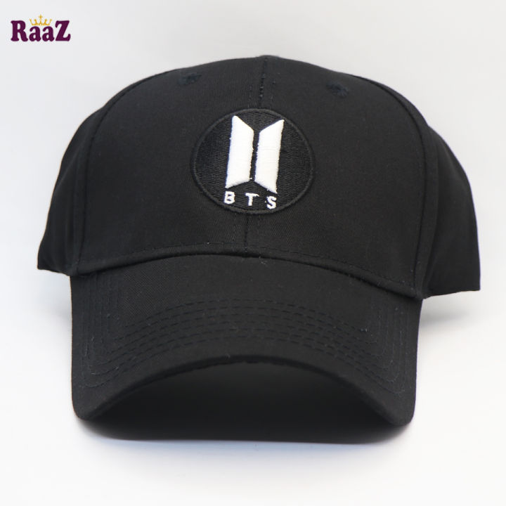 Black%20BTS%20Embroidery%20Back%20Side%20BTS%20Logo%20Curved%20Baseball%20Cap%20For%20Men%20And%20Women%20-%20Image%203