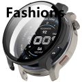 Fashions Tempered Glass Case For Amazfit Balance 2 A2429 Smart Watch Strap Protective Bumper Balance2 Cover Screen Protector Accessories.