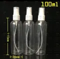 1/2/4 pcs 100 ml - Empty Spray Bottle Refillable Random Transparent Convenient Travel Clear Plastic Empty Cosmetic Sample Spray Bottle Atomizer.