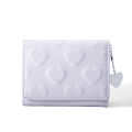 SeaGloca New Korean Fashion Love Print PU Short Trifold Wallet For Woman No 1624. 