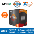 AMD Ryzen 5 5600G Desktop Processor with Radeon Graphics (Chinese Edition). 