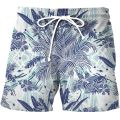 Men's Printed Beach Shorts Fashion Hawaii Comfort Swimwear Pants Men's Casual Quick Dry Breathable Teen Summer Shorts for Men.