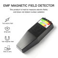K2 Electromagnetic Field EMF Gauss Meter Radiation Detector Portable EMF Magnetic Field Monitor 5 LED Gauss Meter. 